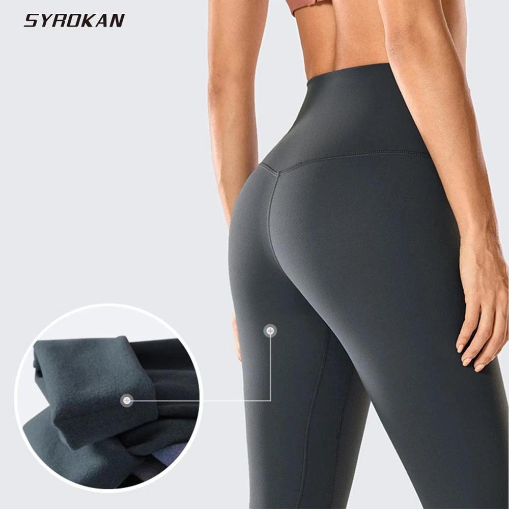 Workout Leggings With Circle Logo On Back