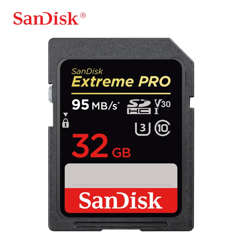 SanDisk tarjeta memoria Flash Ultra/Extreme para cámara Digital, tarjeta SD de 32GB, SDHC, 64GB, 128GB, SDXC, UHS I, Clase 10, U3|Tarjetas de memoria| - AliExpress