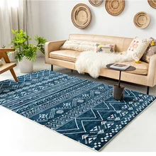 

Bohemia Living Room Carpet European Style Abstraction Coffee Table Bedside Area Home Carpet Non Slip Children Bedroom Rug