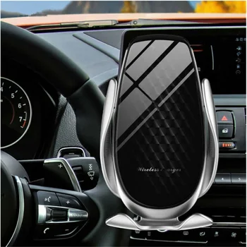 

Sensing Wireless Car Charger Auto-Clamping Phone Mount Holder Automatic