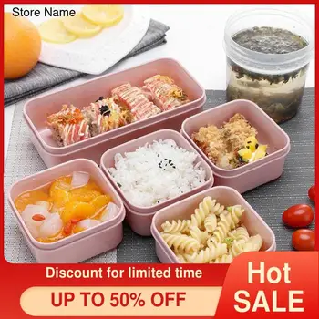 

MICCK 7-piece set 100% BPA-free portable lunch box environmental protection food storage container microwave