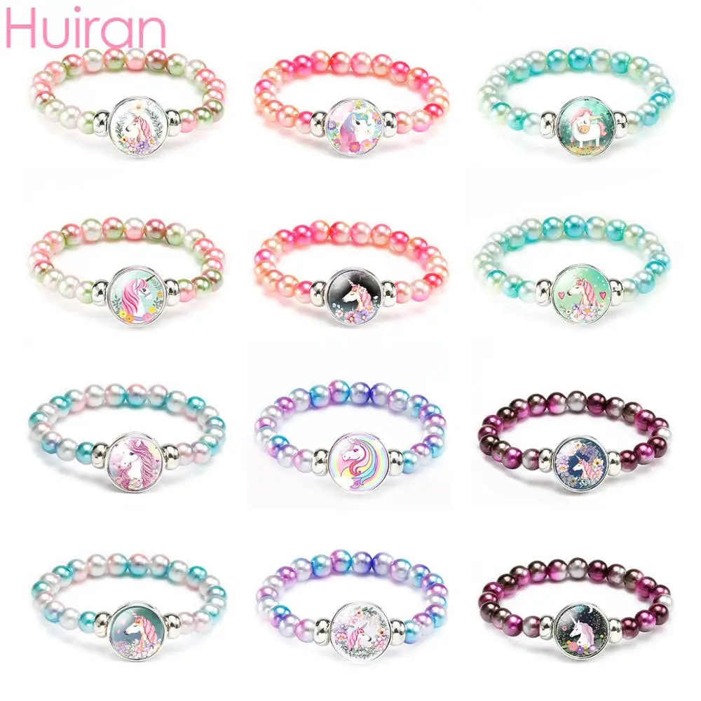 Huiran Unicorn Bracelet For Children Unicorn Birthday Decorations Rainbow Party Decor Baby Shower Girl 1st First Birthday Party Huiran Unicorn Bracelet For Children Unicorn Birthday Decorations Rainbow Party Decor Baby Shower Girl 1st First Birthday Party