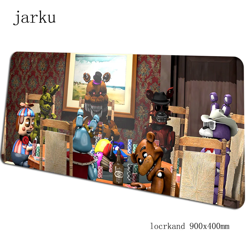 Коврик для мыши Five Nights at Freddys, геймер 900x400x2 мм, коврик для мыши notbook, игровой коврик для мыши, коврик для мыши, Настольный коврик для мыши, аксессуары для мыши - Цвет: Size 900x400X2MM