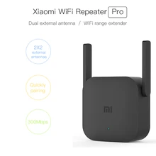 Xiao mi jia WiFi ретранслятор Pro 300M mi усилитель сетевой расширитель маршрутизатора усилитель мощности Roteador 2 Антенна для маршрутизатора Wi-Fi
