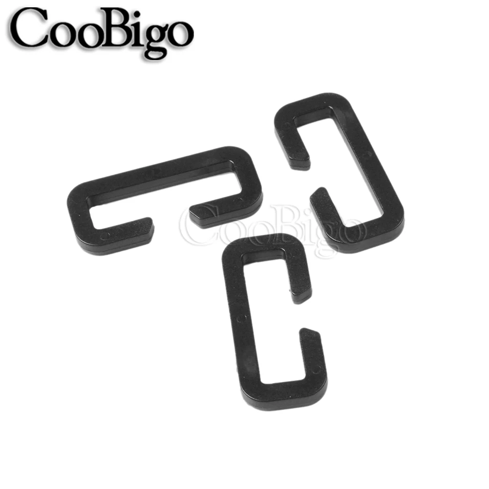 5 шт. Размер 3/4 &quot1&quot 1 1/4 &quot2&quot Looploc прямоугольное кольцо пластиковая застежка