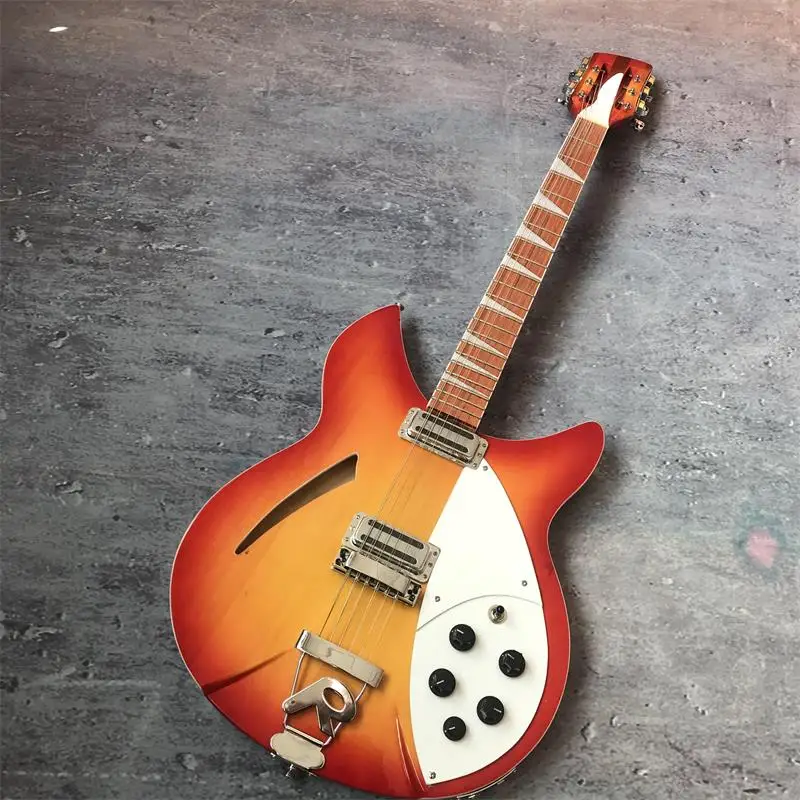 

The factory sells 12-string 360 red guitar, double-output package