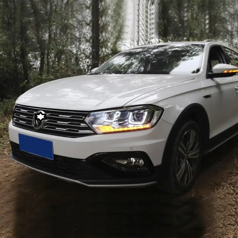 Luces Para автомобильные аксессуары светодиодные автомобильные запчасти Drl лампа в сборе Cob автомобильное освещение фары Задние фары 16 для Volkswagen Bora