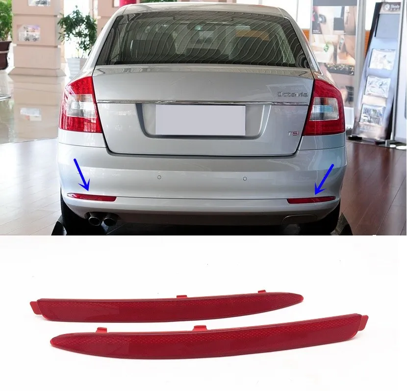 Стоп-сигнал для skoda octavia задний светильник s 2010- стоп-сигнал задний светильник отражатели сигнальный задний светильник s задний бампер светильник s