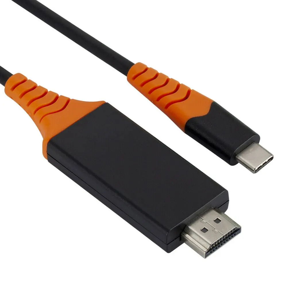 Тип C к HDMI кабель USB 3,1 адаптер AV патч-корд для samsung Galaxy S10 S9 MacBook разъем «Папа-папа» дисплей