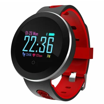 

Men Women Fitness Health Smart Watch Smartwatch with All-Day Heart Rate Monitor Activitity Tracker Running Sports Pedometer Watch PUO88