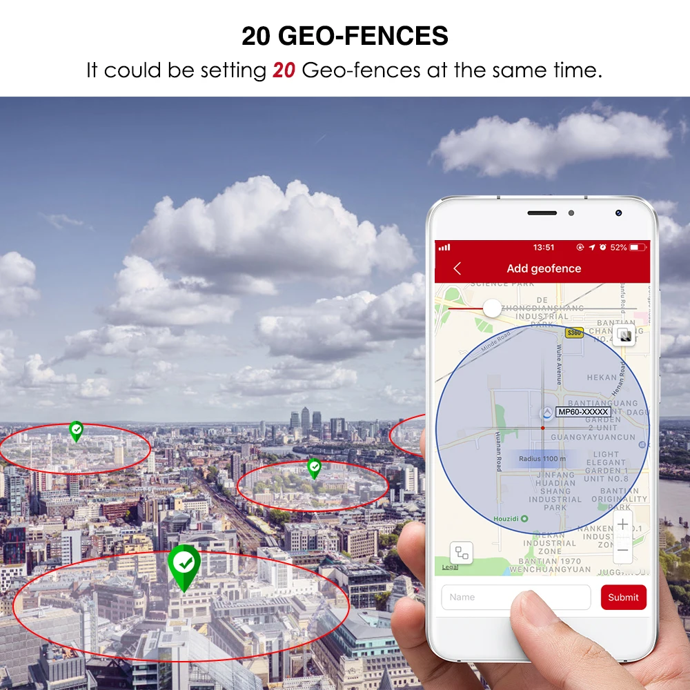 Новейший MP60 мини gps трекер 200 дней Stabdby gps трекер 20 гео-забор отслеживание автомобиля установка бесплатное приложение автомобильный трекер
