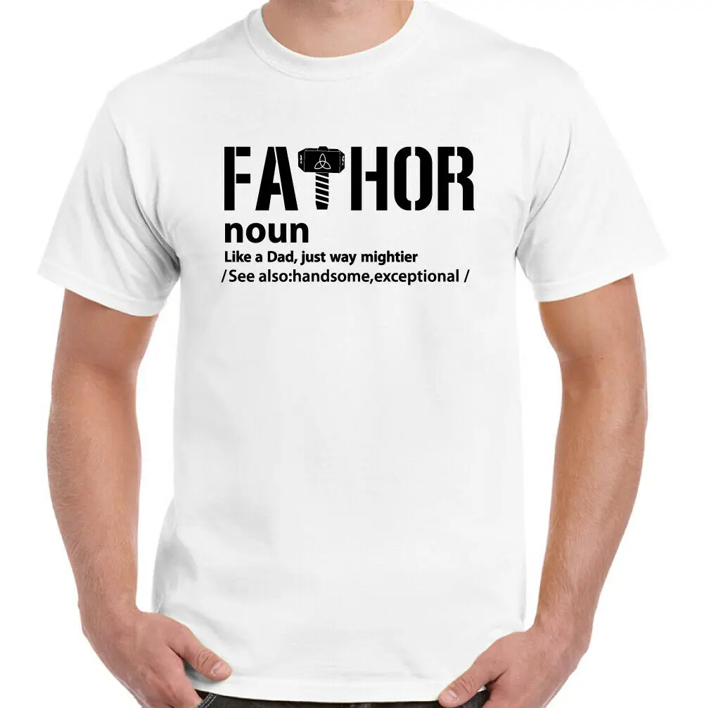Gift for Dad Comic Geek Funny Father T-Shirt Daddy Present Fathor Mens T Shirt