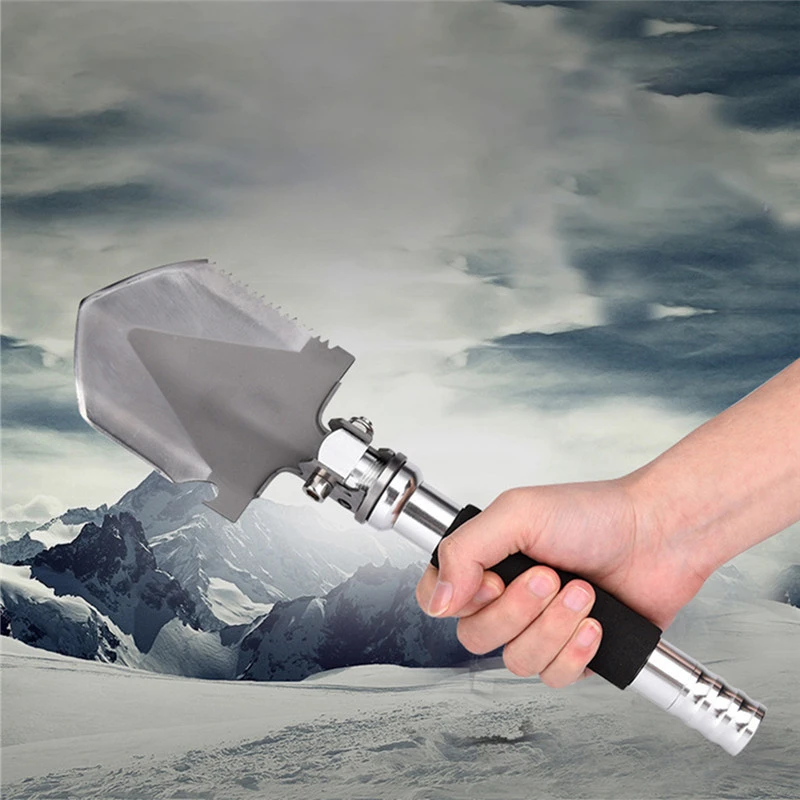 

Steel Outdoor Camping Multifunction Tool Equipment Hiking Accessories Multi Survival Multitool Portable Spade Folding Shovel