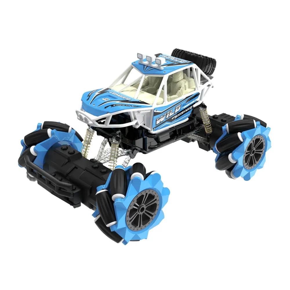 4WD радиоуправляемая Игрушечная машина 1:16 2,4G RC Drift восхождение Беспроводной трюк rc автомобиль с Mecanum колеса Горизонтально дрейф внедорожных легкой музыкой игрушки для детей