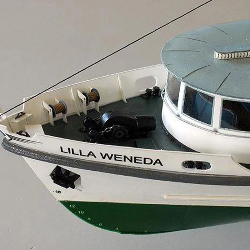 Poland Ferry Ship 1:100 Fine 3D DIY Paper Card Model Building Sets 3d paper model military ship model