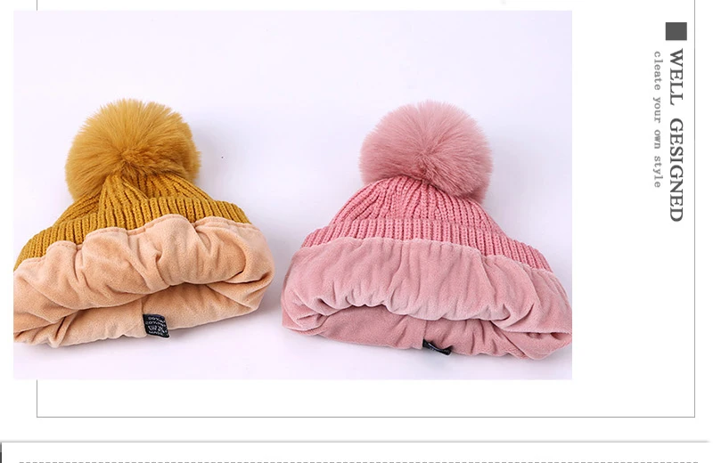 Crianças inverno grosso chapéu cachecol conjunto bebê