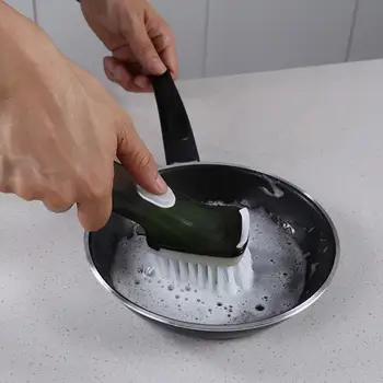 

Multifunctional Kitchen Cleaning Set, Automatic Liquid Addition, Dish Brush, Pot Brush, Not Dirty Hand Sponge Brush
