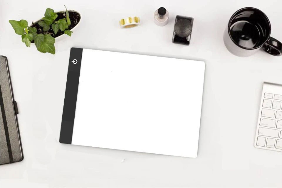 Новый зажим + A4 доска для рисования светодиодный светильник коробка USB планшет с