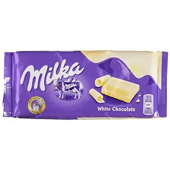 

Tableta De Chocolate Blanco Milka 100gr