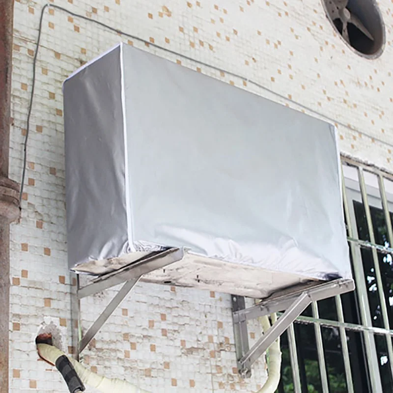 Кондиционер протектор Полиэстер Кондиционер Чистящая крышка водонепроницаемый моющий Анти-пыль анти-снег Крышка для наружного