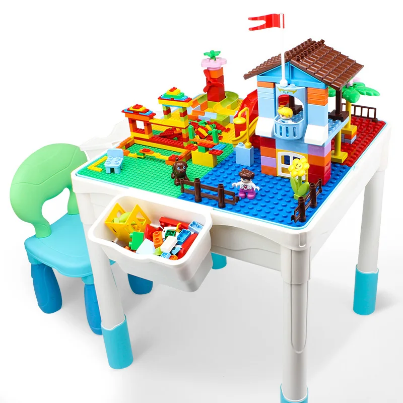 

Children Multi-functional ji mu zhuo Assembled Educational GIRL'S And BOY'S CHILDREN'S Toy Size Granule Fight Inserted Compatibl