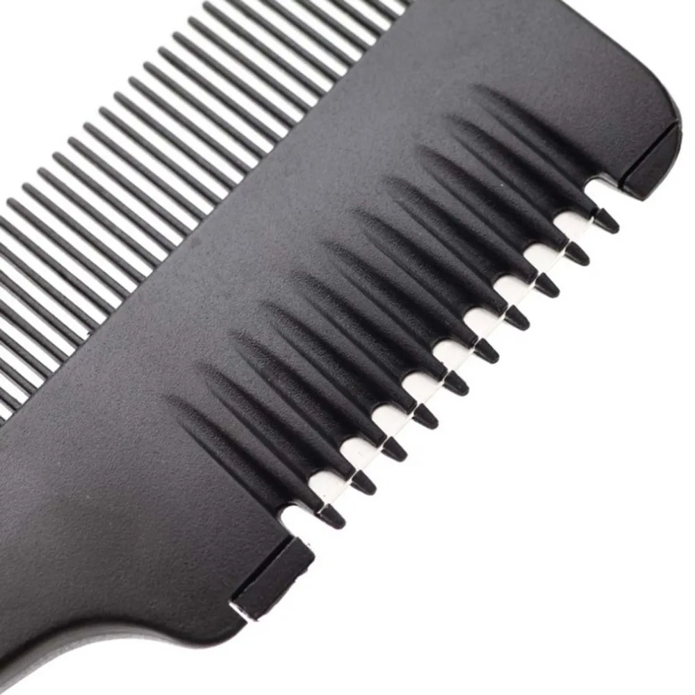 Double sided Cutting Knuckle Comb with Stainless Steel Double sided Blade Hair Styling Comb for Home 1 Double sided Cutting Knuckle Comb with Stainless Steel Double sided Blade Hair Styling Comb for Home 3