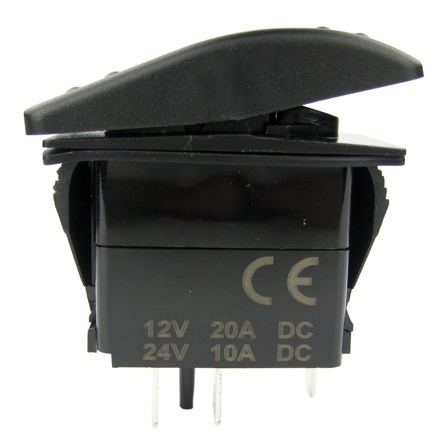 Переключатель ВКЛ/ВЫКЛ для лобового стекла лодки 3P SPST красный светодиодный