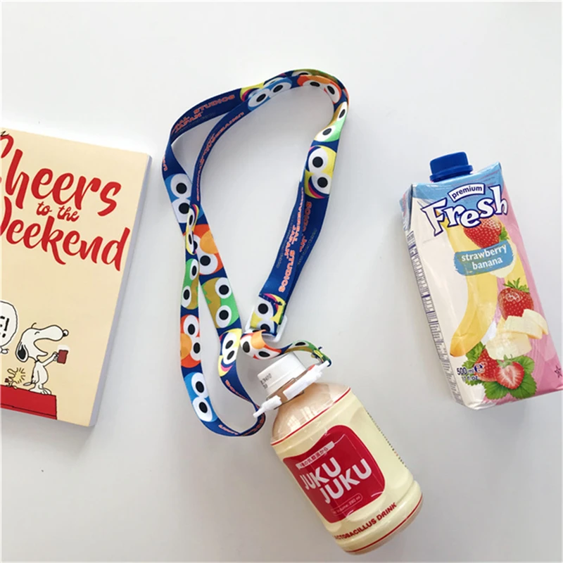 

Water Bottle Shoulder Holder Strap Baby Beverage Straps Water Bottle Buckle Lanyard Travel Portable Bottles Rope Cup Accessories