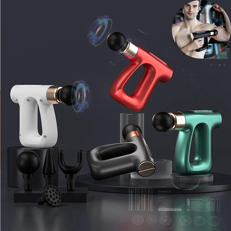 

Massage Gun Deep Tissue Percussion Muscle Massager For Pain Relief Fascial Fitness Shaping Health Electric Body Massager XA42L