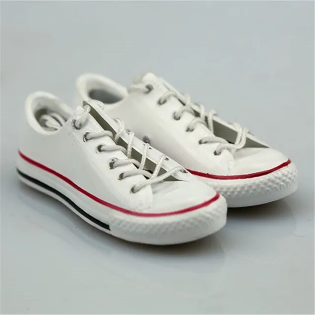 1/6 Scale Female Sneaker Canvas Shoes 5 Colors Inside Empty for 12 inches Woman Action Figure Body Accessory 2