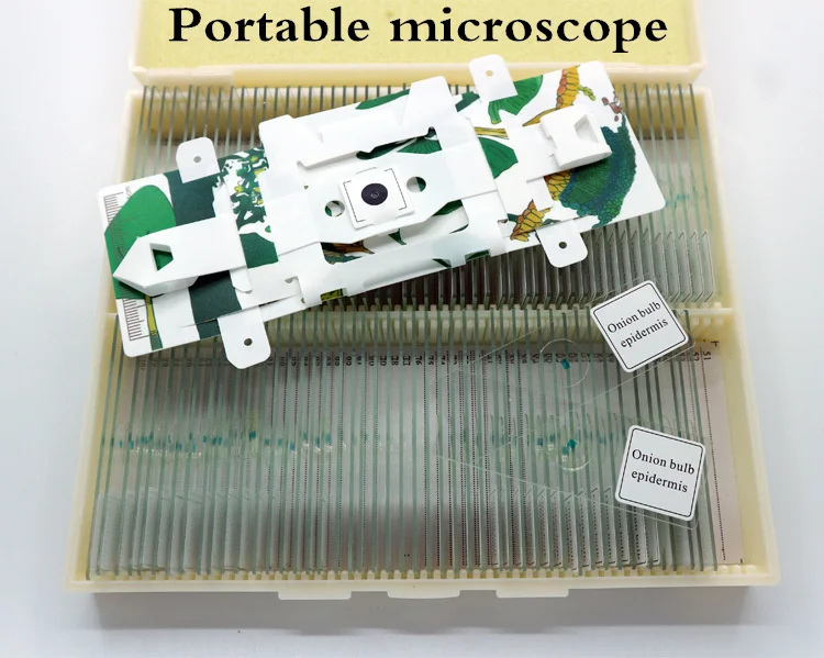 

Creative Biological Microscope 500X/400x/200X Portable Magnifier Endoscope Outdoor School Science Experiment Educational Tool