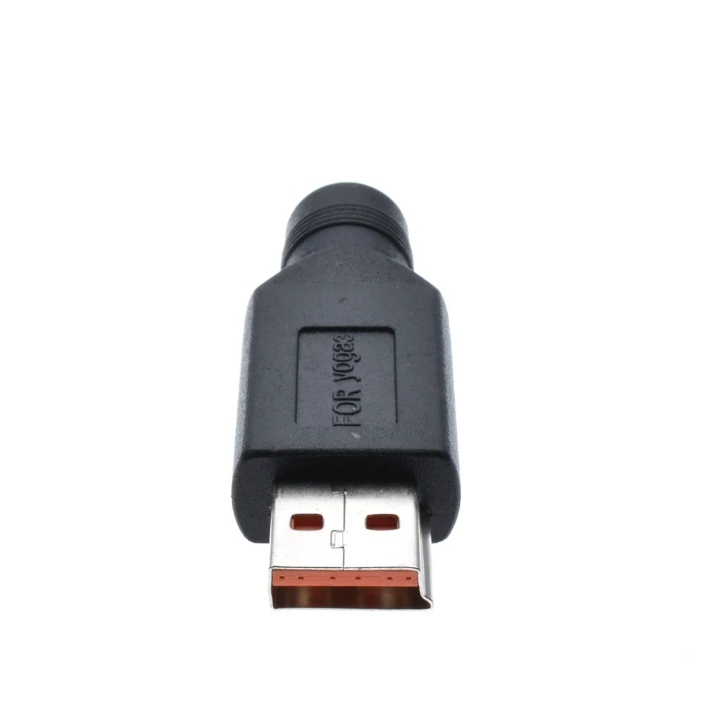 Адаптер питания постоянного тока 5 5x2 1 мм Переходник с женским на USB разъемом папа