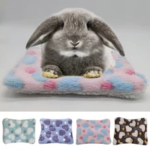 

Small Pet Warm Mat Guinea Pig Hamster Bed Mat Chinchilla Hedgehog Cushion Mat Bed Blanket Sleeping Nest Accessories
