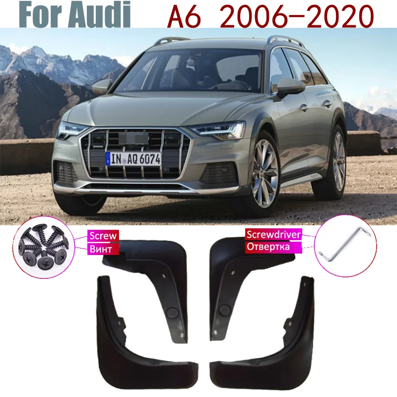 Брызговики от грязи брызговики аксессуары Автомобильные для Audi A6 C7 седан C6 C8 2020 ~