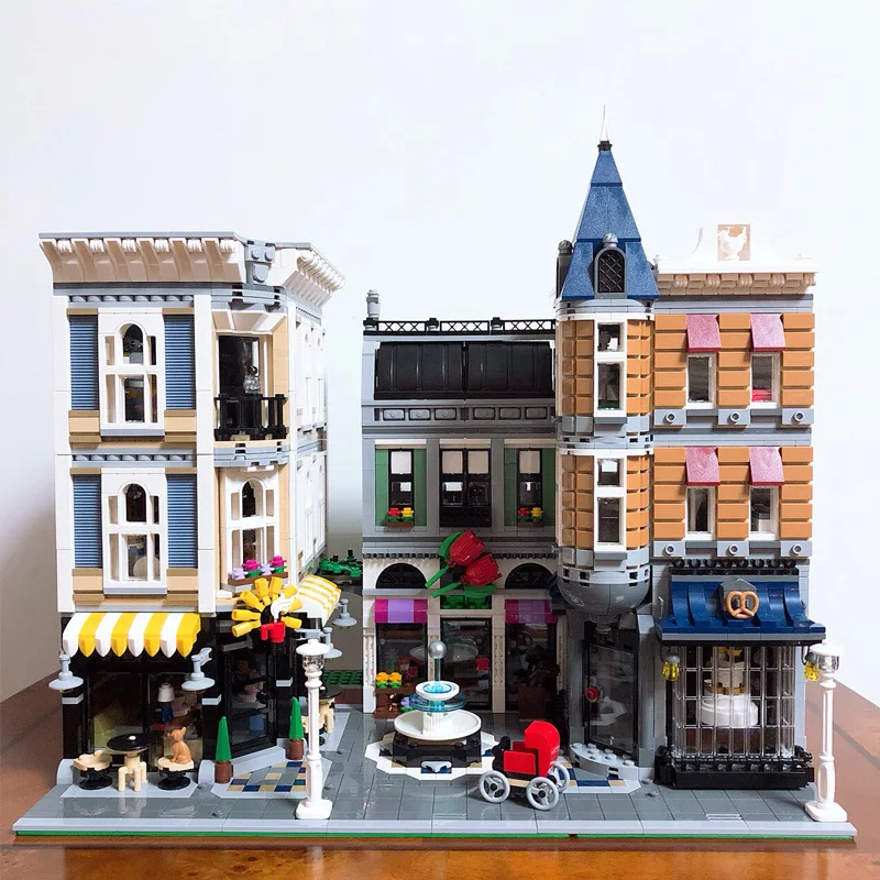 

4002pcs Street View Series Bricks Figures Compatible Legoings 10255 City Assembly Building Blocks Toys Gifts for Children