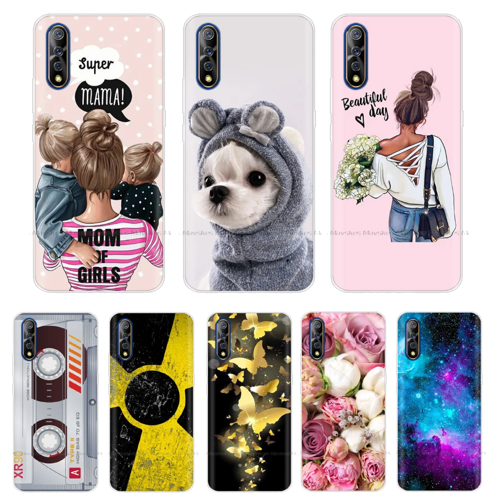 Silicone Phone Case For BBK Vivo V17 Neo Shockproof Full Protection Cover for vivo Europe Version Back Coque | Мобильные телефоны и