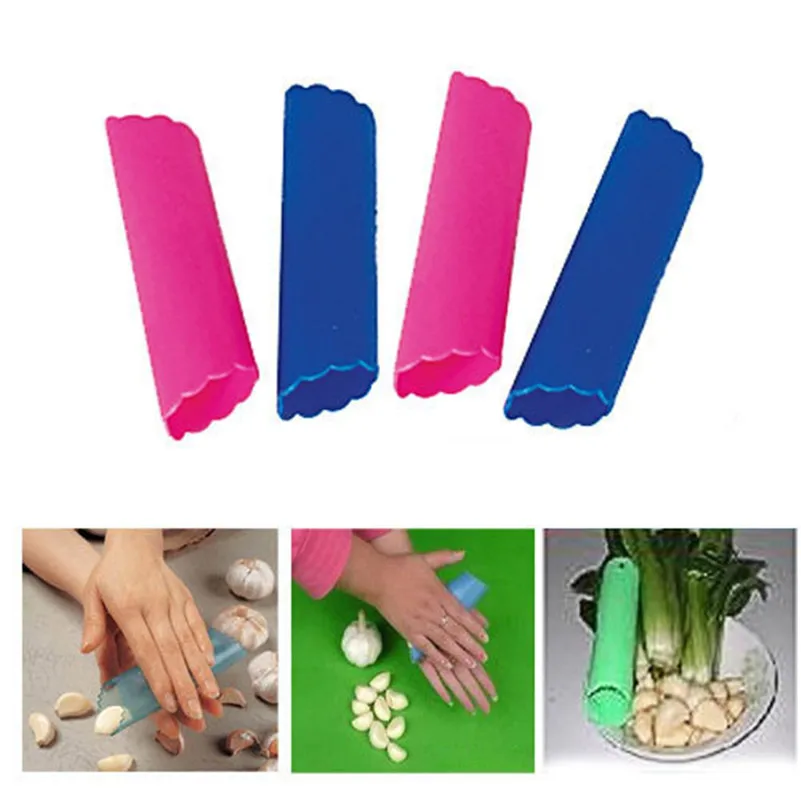 Tofok Silicone Garlic Peeler Garlic Roller Stripper Silicone Garlic Peeling Tube Upgrade Roll Tube Garlic Tools Kitchen Gadgets