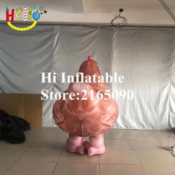 

2 m high interesting inflatable cartoon Rooster toy