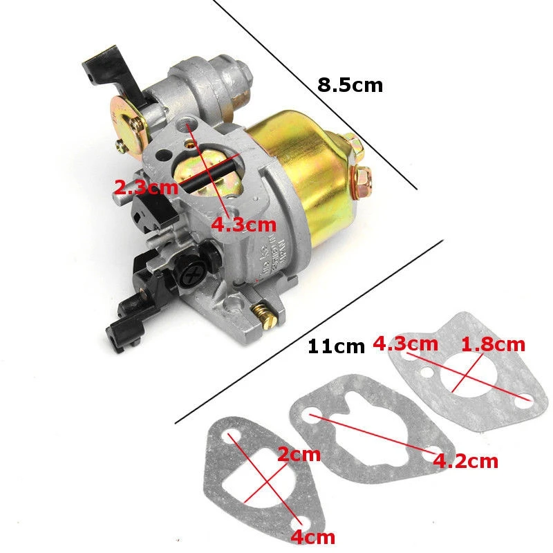

Air Filter Carburetor Recoil Ignition Coil SPark Plug Kit for Honda GX160 GX200