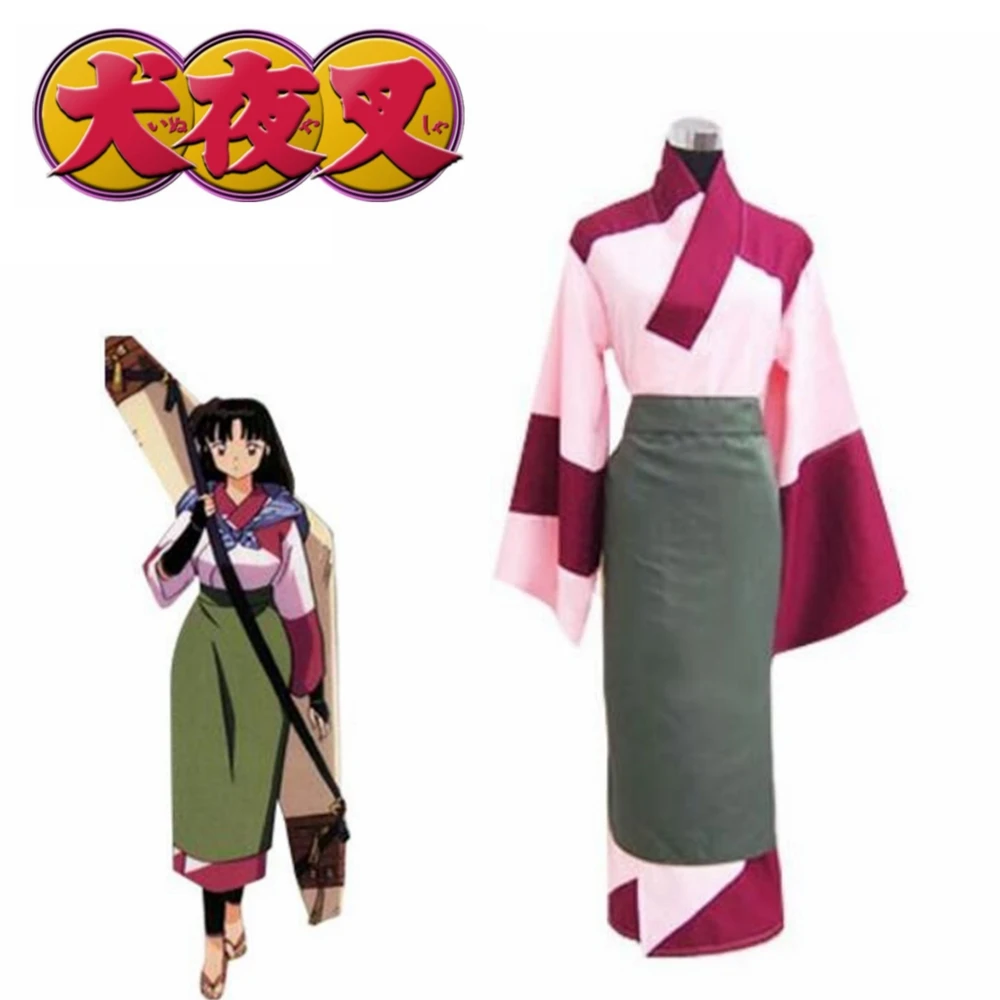 Кимоно InuYasha Sango, костюм для косплея - Цвет: Costume