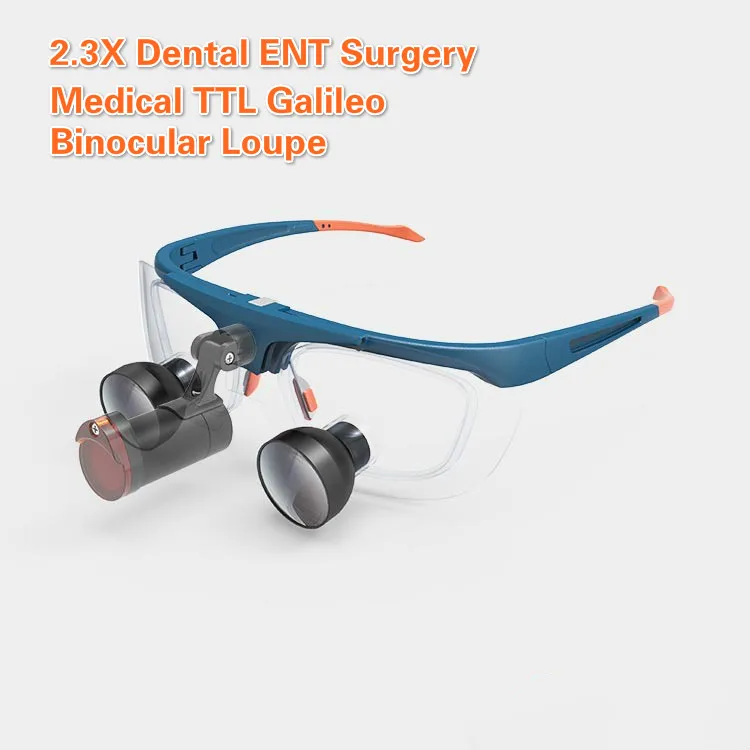 

Бинокулярная Лупа 2,3x для стоматологической хирургии, медицинская хирургическая Лупа Кеплера для операций в медицине, косметической хирургии
