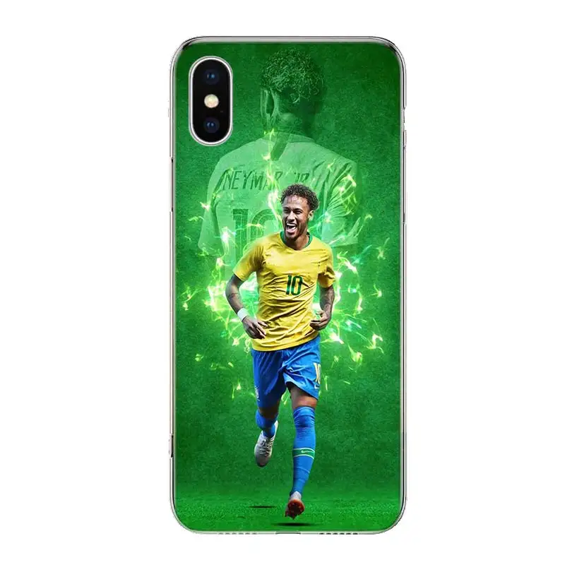 TW200-9 Чехол для телефона с изображением футболиста Неймара для iPhone 11 Pro 7 6X8 6S Plus XS MAX+ XR 5S SE 10 Ten Art TPU Coque Capa Shell - Цвет: TW200-9