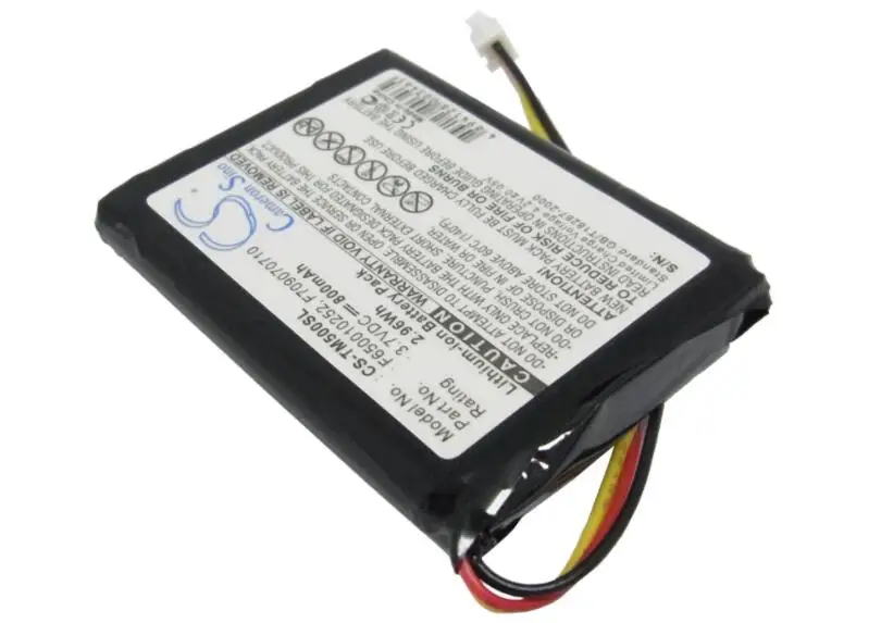 Cameron sino 800 мА/ч, батарея для навигатора TOMTOM 4K00. 100 4N00. 004 4N00. 004,2 4N00. 005 4N00. 006 4N00. 012 4N01. 000 4N01. 001 4N01. 002