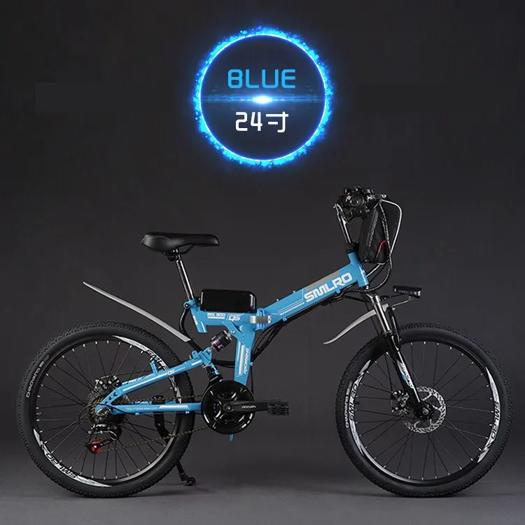 Cheap Original X-Front brand 21 speed 26 inch 20A 48V 500W Lithium Battery Electric folding Mountain Bike downhill Bicycle ebike 6