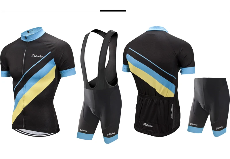 Phtxolue, набор для велоспорта, Мужская одежда для велоспорта, одежда для горного велосипеда, дышащая, анти-УФ, одежда для шоссейного велосипеда, набор для велоспорта