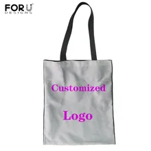 FORUDESIGNS, женская летняя Льняная сумка на плечо, на заказ, с принтом, для колледжа, книга, сумка, для путешествий, повседневная, пляжная сумка, для ежедневного использования, на плечо