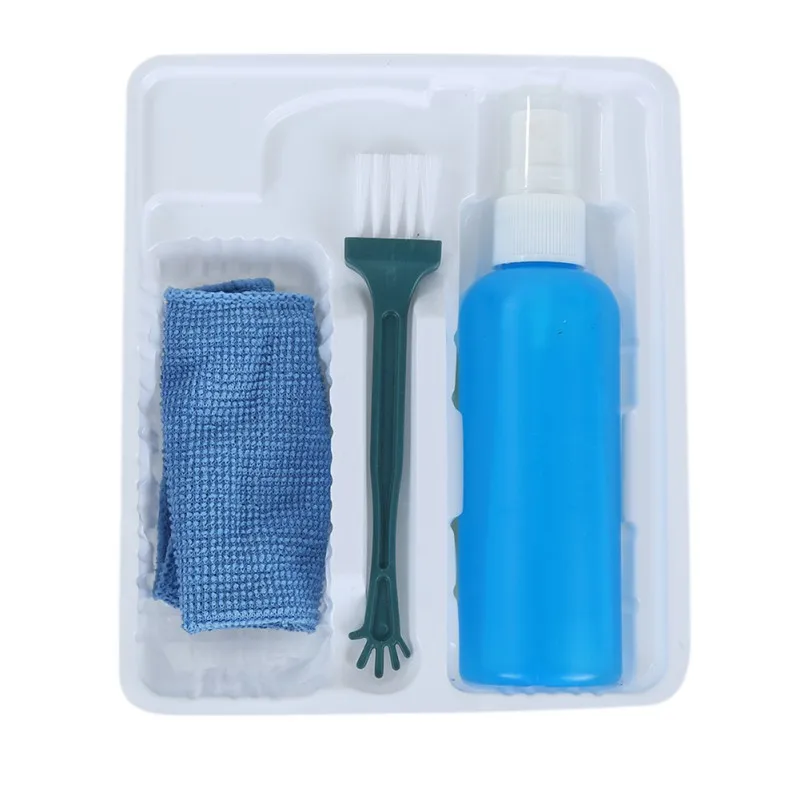 

Multipurpose 3 In 1Magical Laptop Computer LCD Led Monitor TV Cleaner Plasma Screen Cleaning Kit Cleaning Cloth Brush Kits Rated