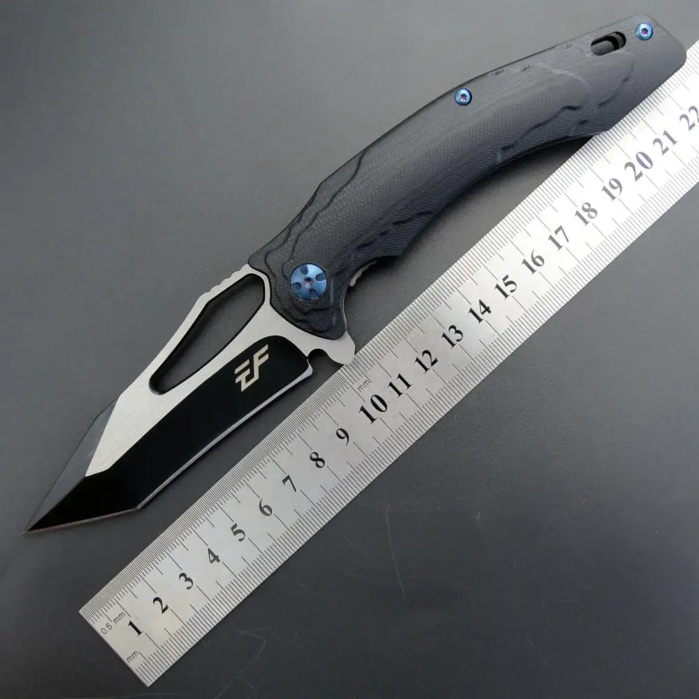 Складной нож Eafengrow EF915 с домкратом для выживания кемпинга D2 лезвие G10 ручной