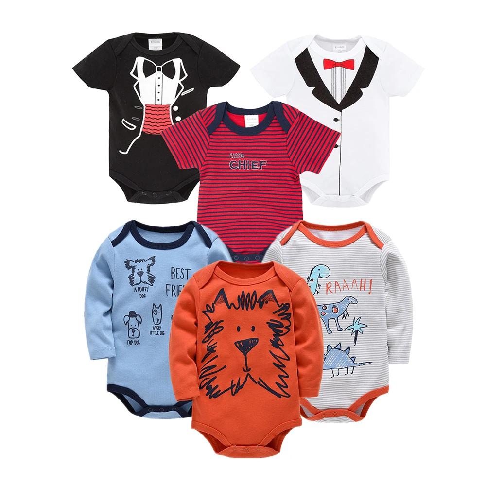 

Cute Cartoon Newborn Baby Boys Bodysuits body bebe menina Long Sleeve halloween baby girl clothes Animal Printed Infant jumpsuit