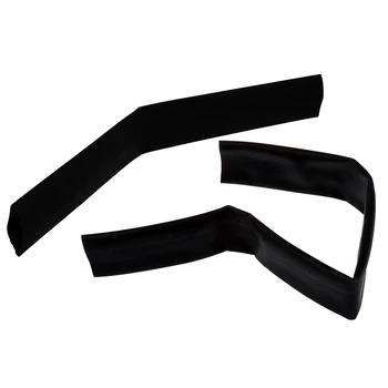 

2Pcs 50cm Shrink Tube 3: 1 Polyolefin 39/30mm Heat Shrinkable Tube Black